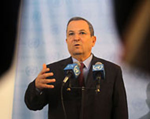 باراك: إسرائيل تواجه تهديدات كثيرة