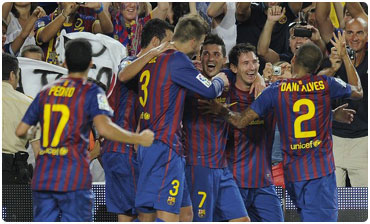 برشلونة بطلاً لكاس السوبر ( شاهدوا الفيديو ) برشلونة بطلاً لكاس السوبر ( شاهدوا الفيديو )
