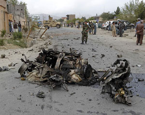  22 قتيلا بثلاثة انفجارات في أفغانستان 