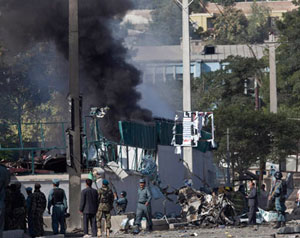 9 قتلى في هجوم على مقار أجنبية بكابل 