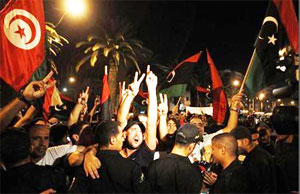 ساعة الحسم بالنسبة للقذافي مع انتفاض طرابلس المحاصرة