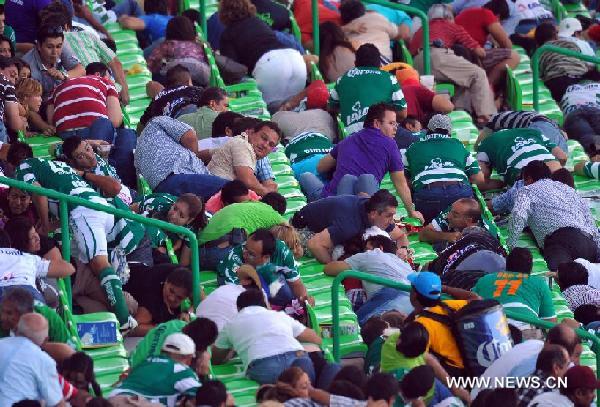 وقف مباراة كرة قدم بالمكسيك بعد اطلاق نار 