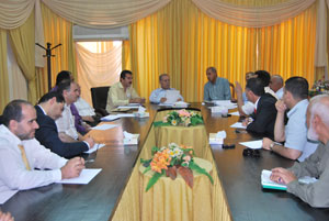 لجنة التخطيط والتنمية في جامعة جرش تعقد اجتماعها الأول