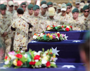 مقتل جندي أسترالي ومدنيين أفغانا 