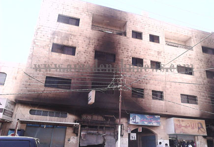 الاشتباكات تجددت ليلا بين الحمايدة والمجالي في الكرك  ( صور )