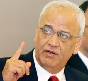 عريقات: نسعى لعضوية كاملة بالامم المتحدة