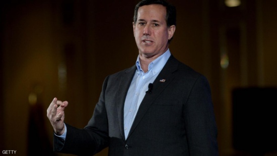 سانتورم يعلن تأييده لترشيح ترامب