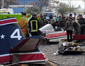 اختفاء طائرة على متنها 21 بتشيلي 