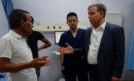 وزير الصحة يوعز بتعزيز مستشفى التوتنجي بأطباء اختصاص وزير الصحة يوعز بتعزيز مستشفى التوتنجي بأطباء اختصاص