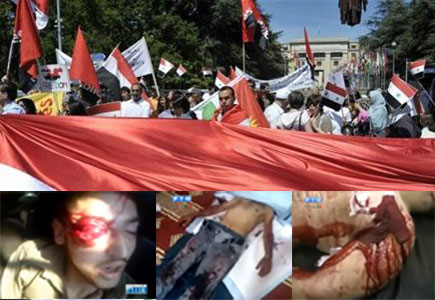 14 قتيلا بسوريا والمظاهرات مستمرة ( 9 اشرطة فيديو )