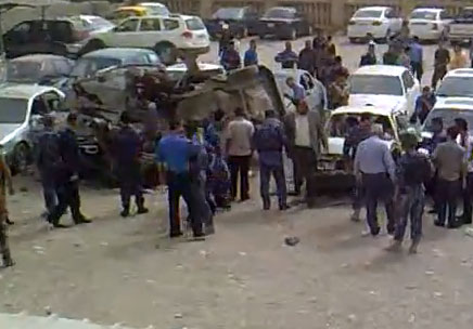 تفجير في مديرية شرطة كركوك
