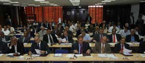 الاجتماع العام الرابع لمنتدى دعم السياسات الاقتصادية  يبحث مذكرة المبادئ السياسية المالية 