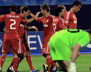 الريال يفوز والإنتر يسقط ببطولة أوروبا