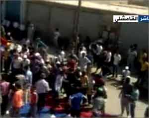 انفجارات ومظاهرات ليلية بسوريا    