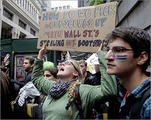 مظاهرات بقلب نيويورك ضد الفساد 