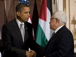 أوباما يعقد اجتماعاً مغلقاً مع عباس في نيويورك حول طلب الاعتراف بدولة فلسطينية 
