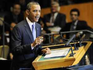 الفلسطينيون يعبرون عن الاستياء من كلمة أوباما في الجمعية العامة للامم المتحدة