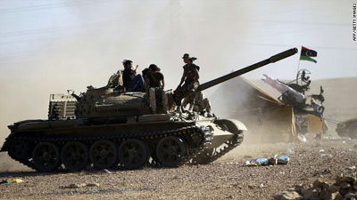 مكاسب عسكرية في سرت وحريق بطرابلس