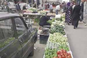 ازالة كافة البسطات من اسواق جرش بالتوافق مع اصحابها 