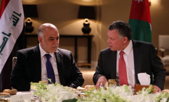 بالصور : الملك لعبادي: نقف إلى جانب العراق والتحالف الدولي بالصور : الملك لعبادي: نقف إلى جانب العراق والتحالف الدولي