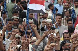 المحتجون في اليمن يتأهبون لانتفاضة طويلة بعد كلمة صالح المحبطة  