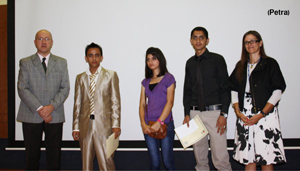 الامم المتحدة في عمان تكرم شبابا فازوا بمسابقة المقال الصحفي  