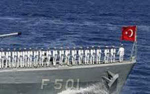 تركيا تطلق أول سفينة حربية محلية الصنع