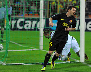 برشلونة يسحق بوريسوف بأبطال أوروبا   