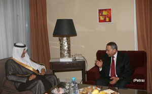 البخيت يفتتح مؤتمر العقبة الاقتصادي الثاني ويلتقي رئيس الهيئة العامة للسياحة السعودية