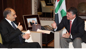 الملك يستقبل نائب رئيس الوزراء العراقي  ووفدا من الكونغرس الاميركي