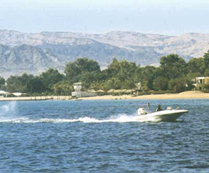 فرقة سايبرس جاردن العالمية تقدم عروضا مائية على شواطئ العقبة  