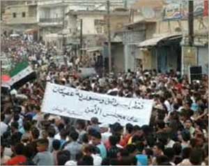 دبابات الجيش السوري تقتحم الرستن 