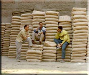 اعتصام عمال اسمنت القطرانة لبتحسين رواتبهم اعتصام عمال اسمنت القطرانة لبتحسين رواتبهم