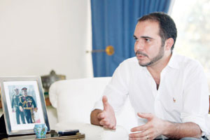 الأمير علي يلتقي رئيس اللجنة الأولمبية السورية