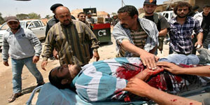 القذافي‮ ‬يستعمل‮ ‬سلاحا جديدا‮ ‬لأول مرة ضد الثوار في‮ ‬ليبيا