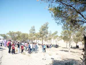 حملة نظافة في الرصيفة