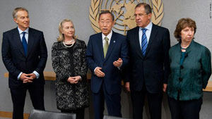 الرباعية تسعى لاستئناف المفاوضات باجتماع الأحد