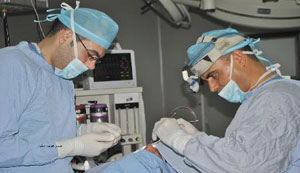 المستشفى الميداني تعامل مع اكثر من 586 الف مراجع في غزة 