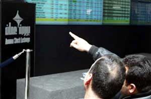 تحسن التداول في بورصة عمان والمؤشر يواصل الانخفاض تحسن التداول في بورصة عمان والمؤشر يواصل الانخفاض