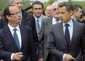 حلم ساركوزي برئاسة جديدة يتبدد تدريجيا و هولاند الاوفر حظا