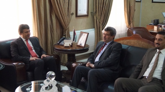 القطامين يبحث مع نظيره الليبي آفاق التعاون في مجالات العمل والعمال