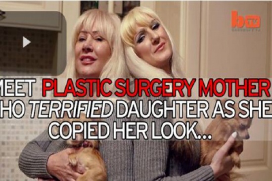 فيديو: بريطانية تنفق 60 ألف دولار لتشبه ابنتها