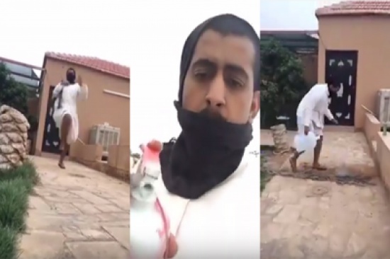 فيديو: شاهد ماذا فعل هذا الشاب بعد رفض قبوله في الدفاع المدني!