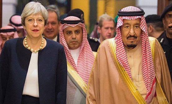 الملك سلمان يبحث مع ماي المستجدات في المنطقة الملك سلمان يبحث مع ماي المستجدات في المنطقة