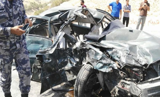 حادث مروع في جرش يخلف وفاة و5 إصابات