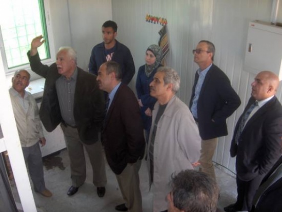 امين عام المجلس الاعلى للعلوم والتكنولوجيا يزور كلية الهندسة