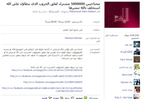 حملة بـ"فيس بوك" لغلق صفحة تتطاول على "الذات الإلهية"