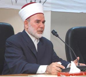 مفتي عام المملكة يحاضر في جامعة البلقاء التطبيقية 