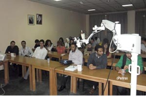 ورشة عمل عن المعالجة اللبية في الجامعة الأردنية 
