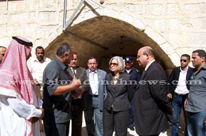 زيارة ميدانية لوزيرة السياحة في محافظة معان